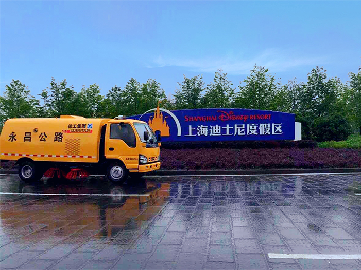 币游扫路车保洁上海迪士尼