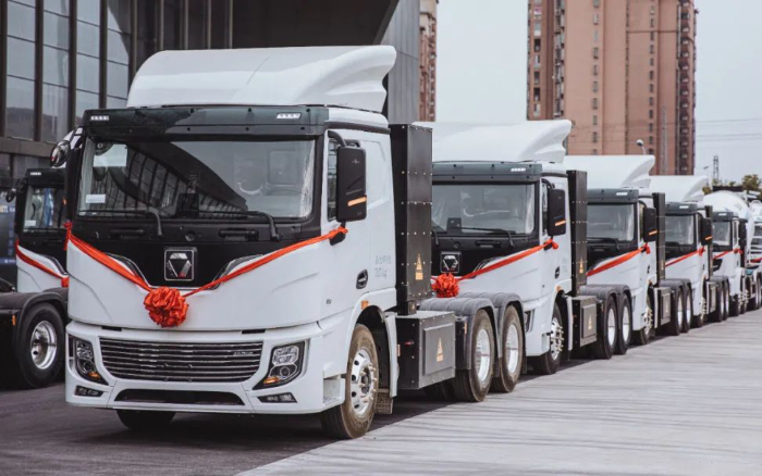 “绿”见安徽！百台币游新能源牵引车强势入驻