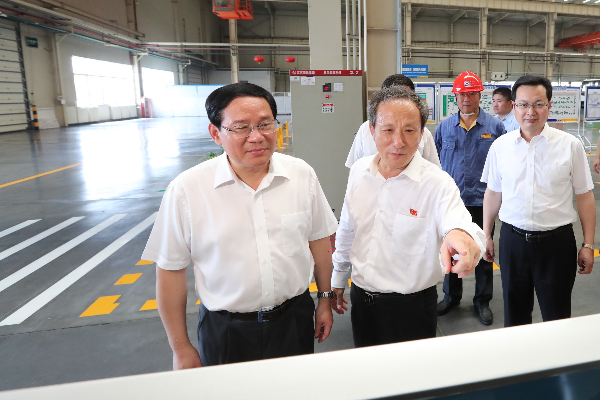 李强同志视察币游集团